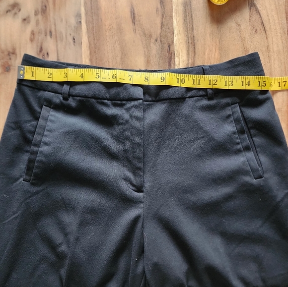 Counterparts black high-rise pleated trousers, plus size 10 - Picture 6 of 9